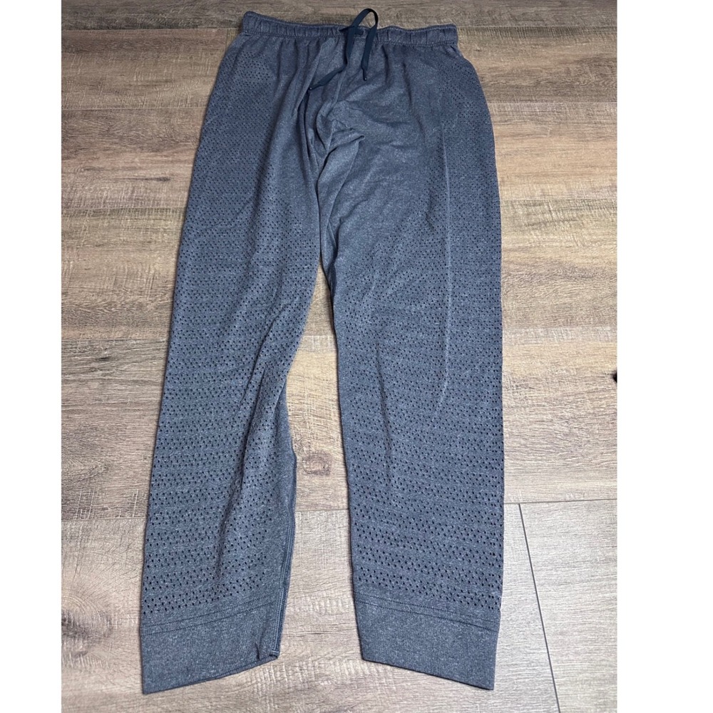 Lululemon Breeze By Jogger "Squad 27" Athletic Gravity/White Women Size 8